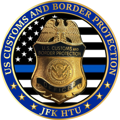 PRESALE! CBP HUMAN TRAFFICKING UNIT JFK NEW YORK COIN
