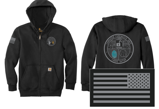 CFU- CarharttHeavyweight Hooded Zip-front Sweatshirt