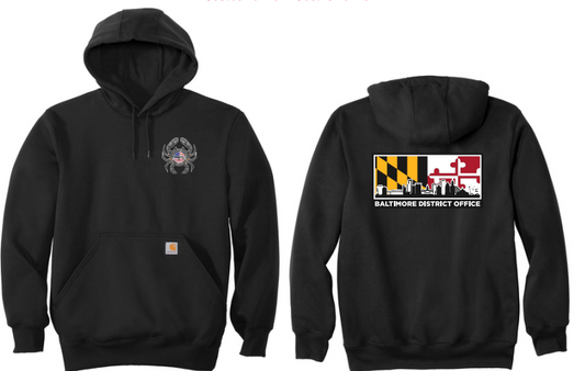 BALTIMORE- Carhartt Rain Defender Paxton Heavyweight Pullover Sweatshirt