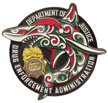 4 LEFT! LIMITED: CHRISTMAS EDITION DEA HONOLULU HOLIDAY SHARKS