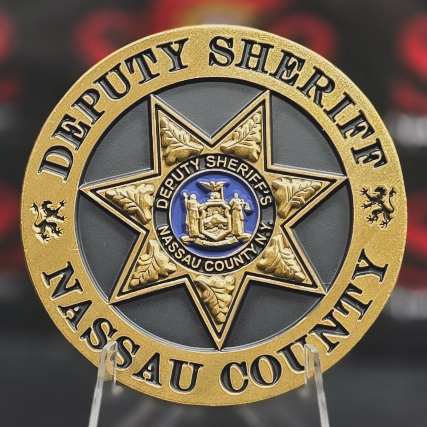 NASSAU COUNTY DEPUTY SHERIFF CHALLENGE COIN