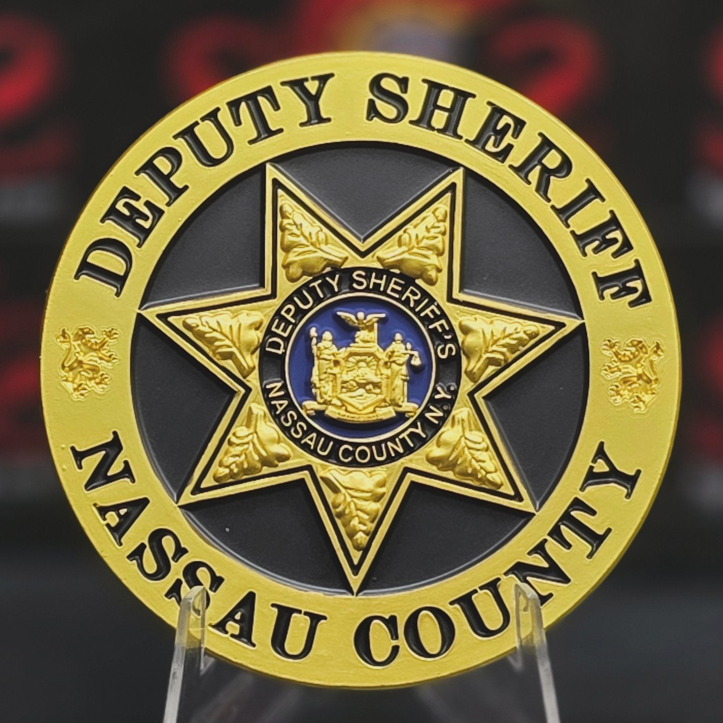 NASSAU COUNTY DEPUTY SHERIFF CHALLENGE COIN