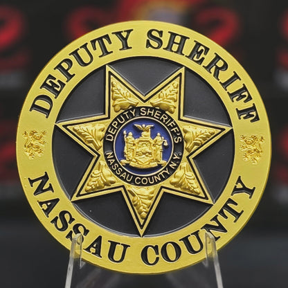 NASSAU COUNTY DEPUTY SHERIFF CHALLENGE COIN
