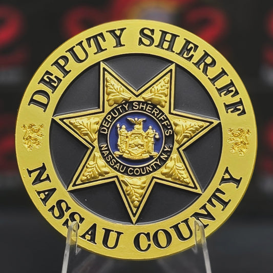 NASSAU COUNTY DEPUTY SHERIFF CHALLENGE COIN