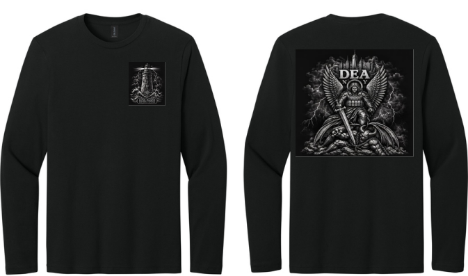 LIDO- LIGHTHOUSE Long Sleeve Cotton T-Shirt DEA/LIDO