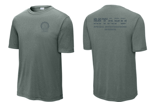 MTAPD SPORT WICK POLY TEE Gray