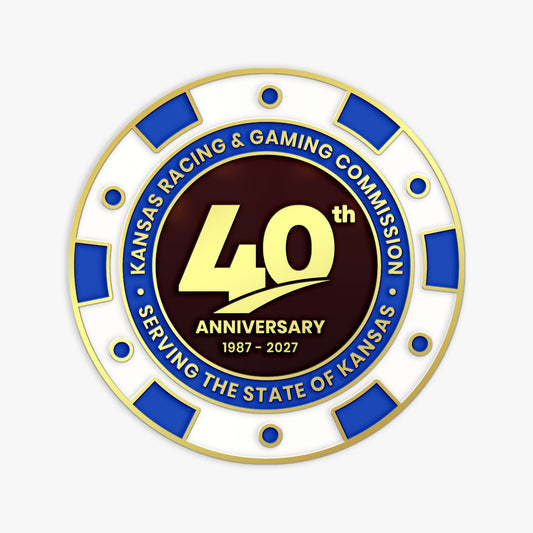 PRESALE! KANSAS STATE POLICE RACING AND GAMING CHALLENGE COIN COMBO
