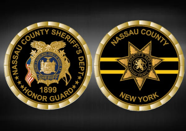 Nassau County Sheriff's Honor Guard Challenge Coin