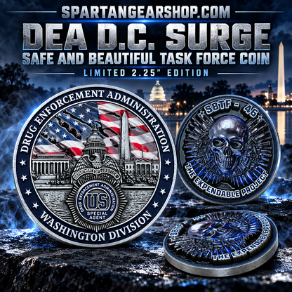 DEA SURGE WASHINGTON DC SAFE AND BEAUTIFUL TASK FORCE
