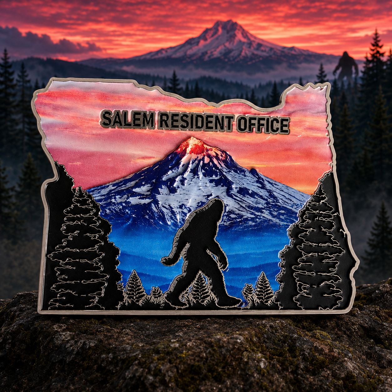 LIMITED DEA SALEM RESIDENT OFFICE 3" COIN