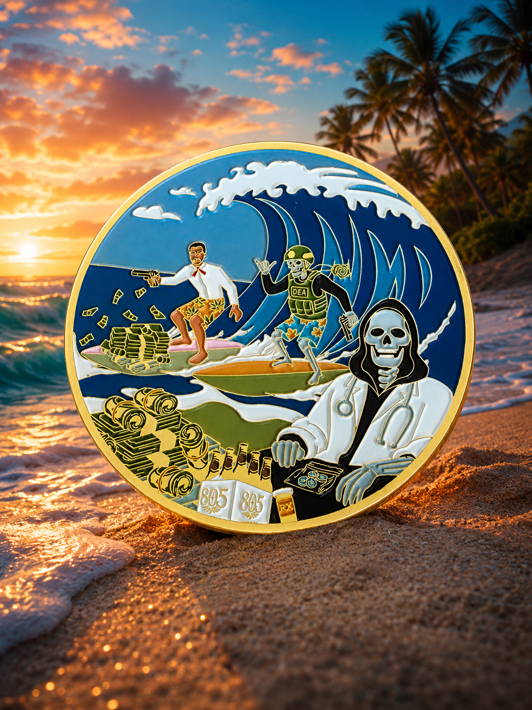 COMING SOON! DEA VENTURA CALIFORNIA 2026 VERSION 2.75" COIN