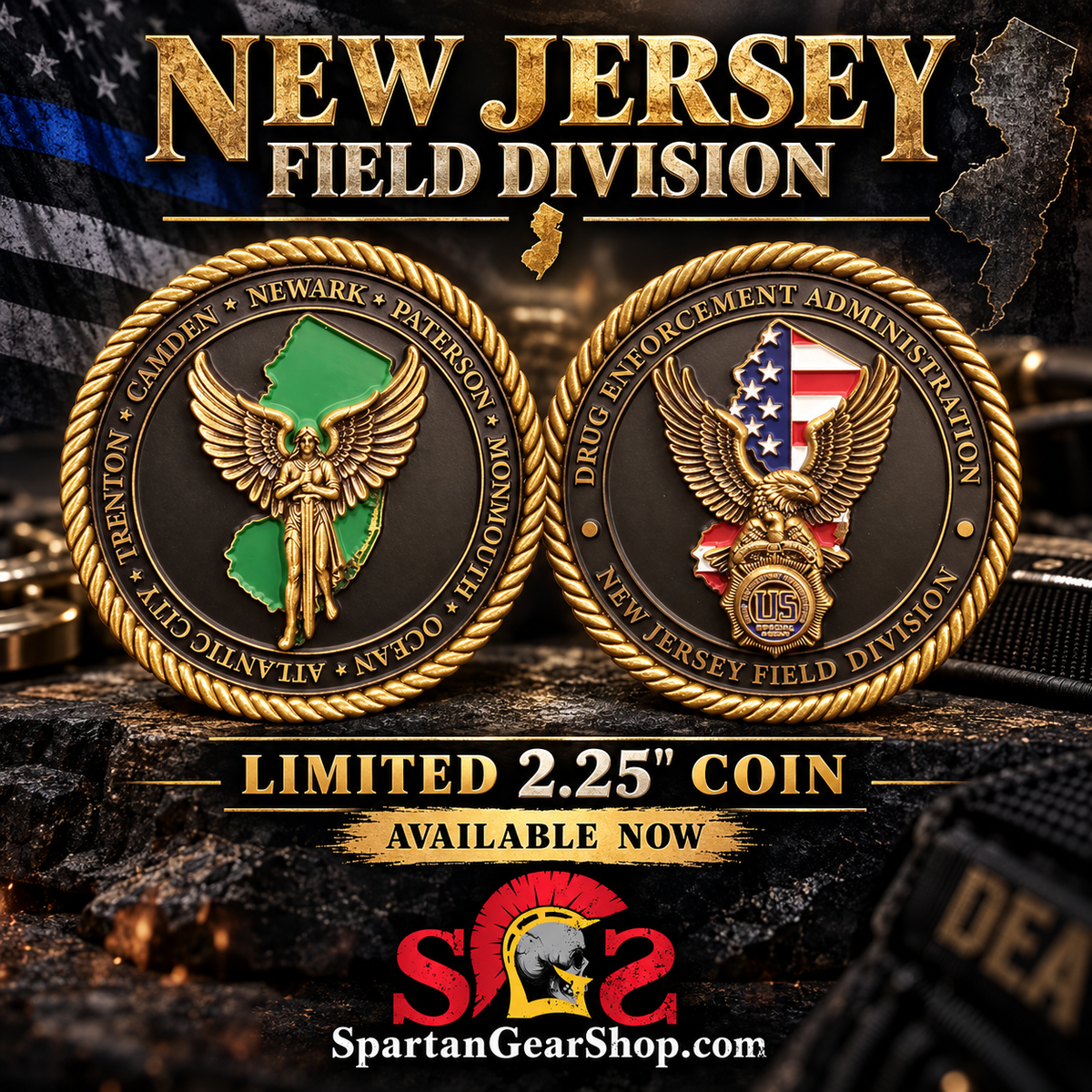 LIMITED DROP: DEA NEW JERSEY FIELD DIVISION