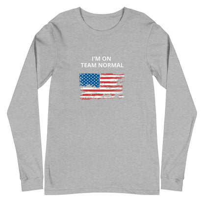 I'M ON TEAM NORMAL (GFY) LONG SLEEVE TEE