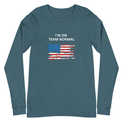 I'M ON TEAM NORMAL (GFY) LONG SLEEVE TEE