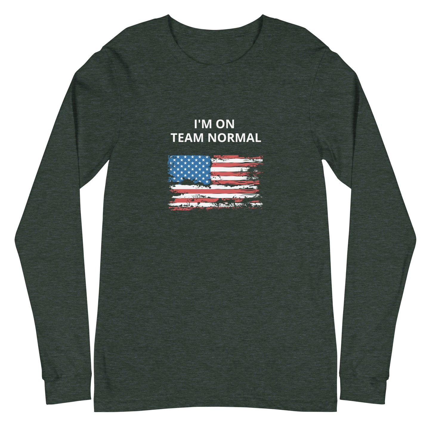 I'M ON TEAM NORMAL (GFY) LONG SLEEVE TEE