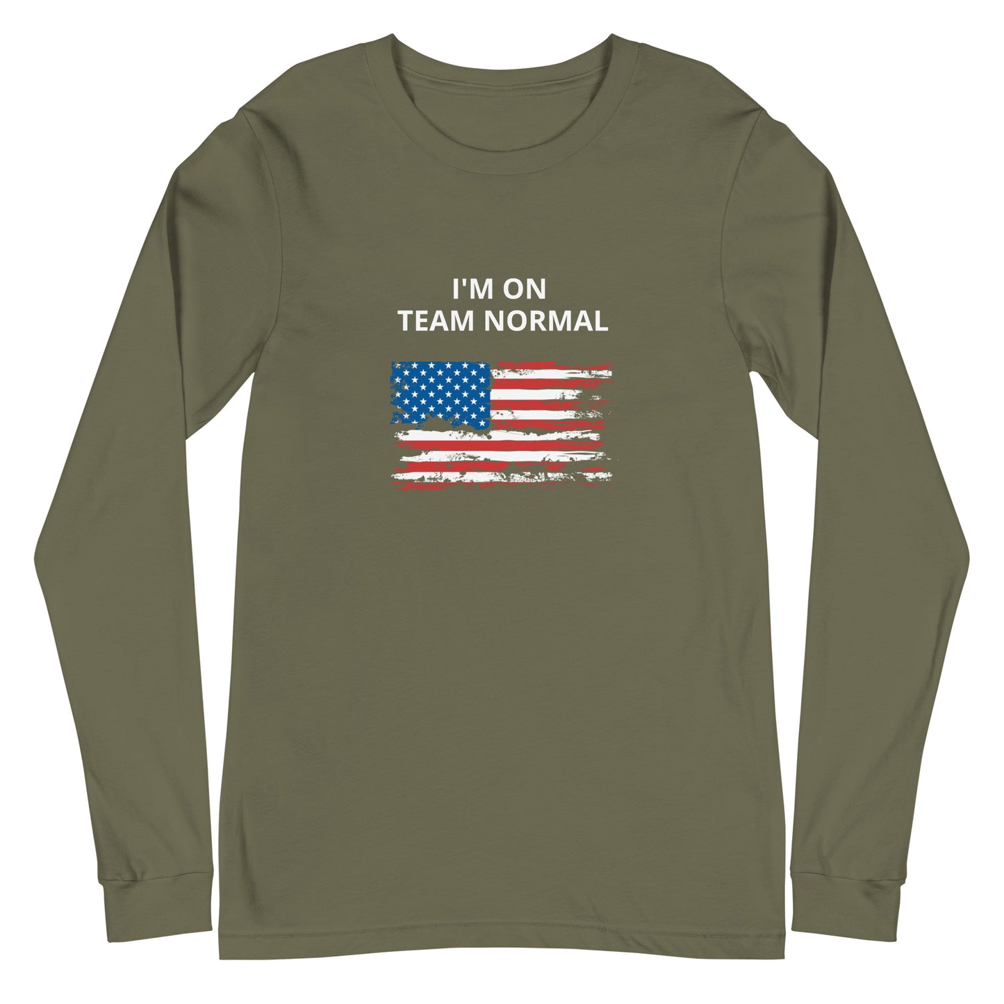 I'M ON TEAM NORMAL (GFY) LONG SLEEVE TEE