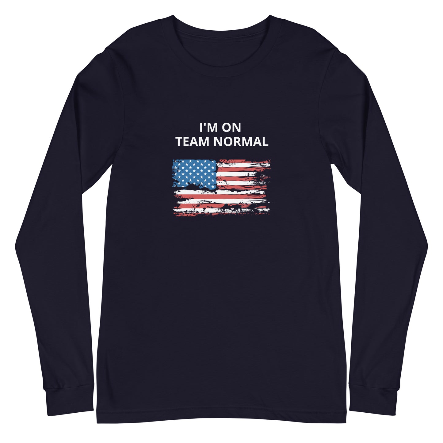 I'M ON TEAM NORMAL (GFY) LONG SLEEVE TEE