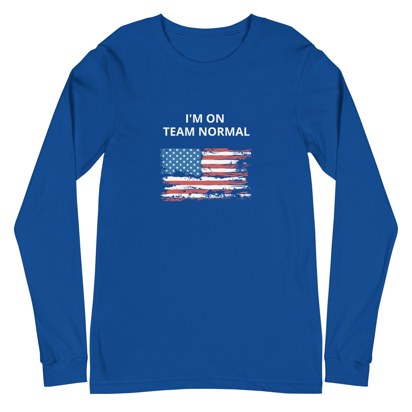 I'M ON TEAM NORMAL (GFY) LONG SLEEVE TEE