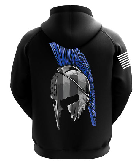 BEST SELLER Nassau County Sheriff's Dept. Blue Spartan Pullover Hoodie