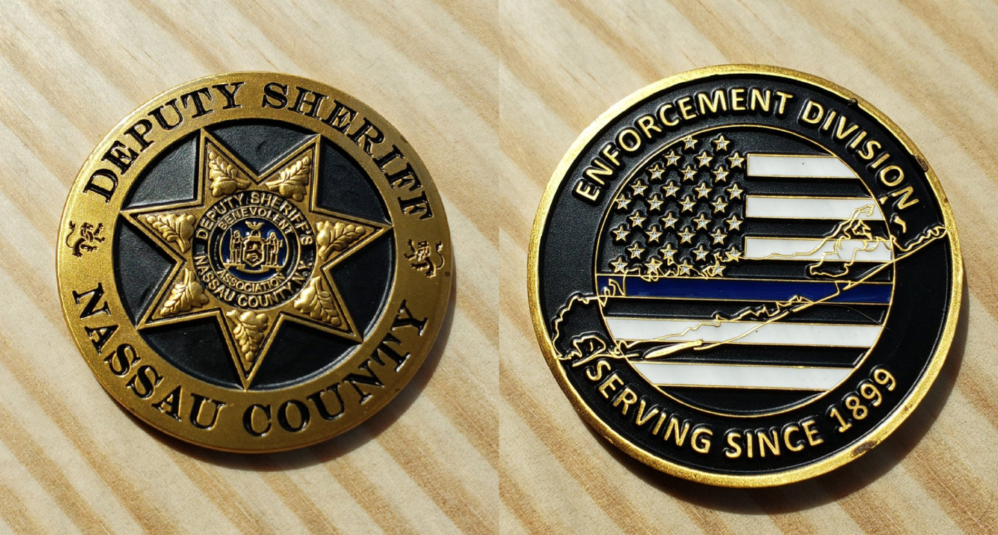 Nassau County Deputy Sheriff Challenge Coin