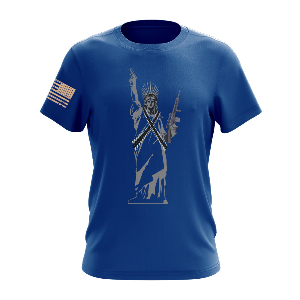 BEST SELLER: LIBERTY OR DEATH! ROYAL BLUE TEE Shirt