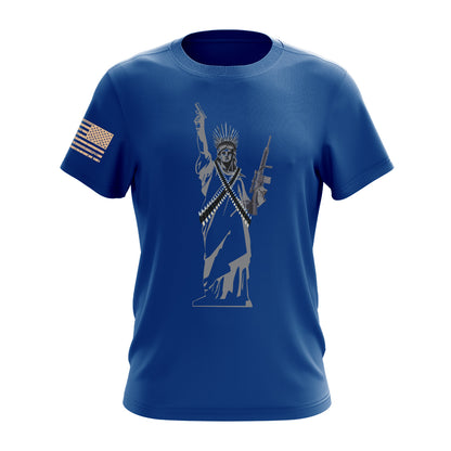 BEST SELLER: LIBERTY OR DEATH! ROYAL BLUE TEE Shirt