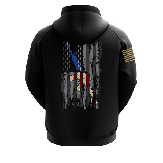 Molon Labe! Full Zip Hooded Sweatshirt