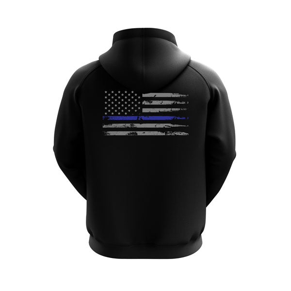 Nassau County Sheriff's Dept Blue Line Pullover Hoodie (no zipper)