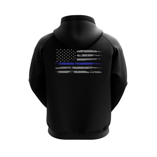 Nassau County Sheriff's Dept Blue Line Pullover Hoodie (no zipper)