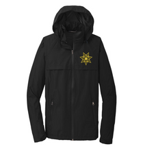 Load image into Gallery viewer, Deputy Torrent Waterproof Jacket w/ Embroidered Star (ALL SHERIFF EMBROIDERY ITEMS ARE PRODUCED AND SHIPPED ONCE A YEAR IN APRIL, DUE TO MINIMUM ORDER REQUIREMENTS BY THE EMBROIDERER. ORDERS WILL ONLY BE ACCEPTED JANUARY-MARCH)