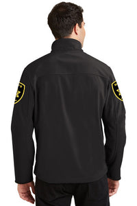 Nassau County Sheriff's Dept Soft Shell, 3 season Jacket w/ Embroidered Star. (ALL SHERIFF EMBROIDERY ITEMS ARE PRODUCED AND SHIPPED ONCE A YEAR IN APRIL, DUE TO MINIMUM ORDER REQUIREMENTS BY THE EMBROIDERER. ORDERS WILL ONLY BE ACCEPTED JANUARY-MARCH)