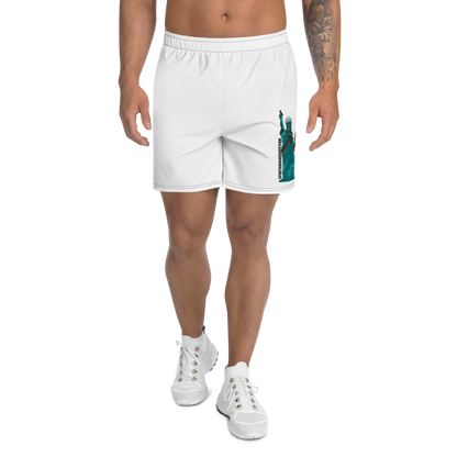 LIBERTY OR DEATH Men's Athletic Long Shorts