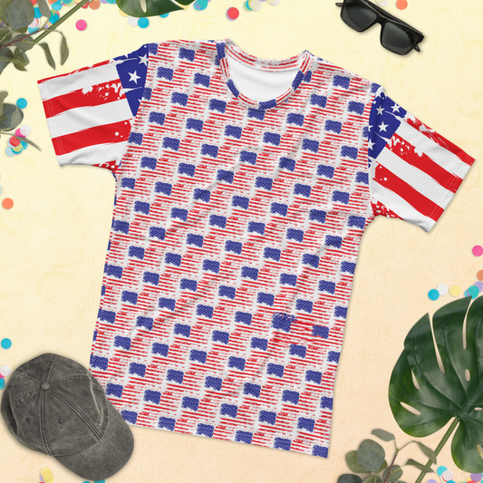 American Flag men's t-shirt