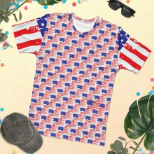 Load image into Gallery viewer, American Flag men&#39;s t-shirt