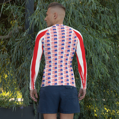 American Flag Men's Rash Guard