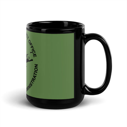 DEA Long Island Black Glossy Mug