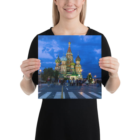 Saint Basil's Cathedral, Moscow on Canvas