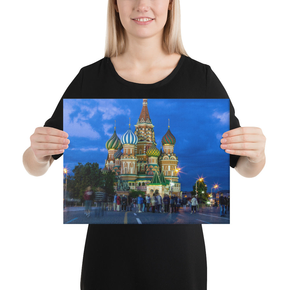 Saint Basil's Cathedral, Moscow on Canvas