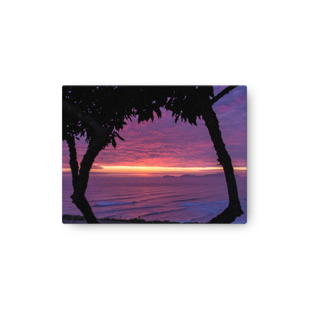 Sunset in Lima, Peru on Canvas