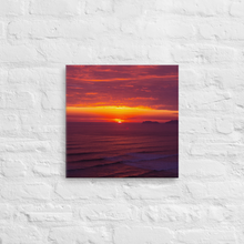 Load image into Gallery viewer, Sunset in Lima on Canvas