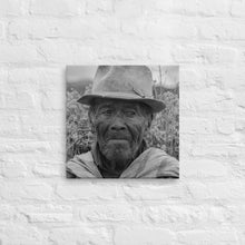 Load image into Gallery viewer, Peruvian Flower Farmer on Canvas