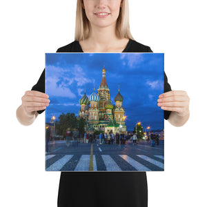 Saint Basil's Cathedral, Moscow on Canvas