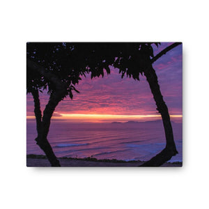 Sunset in Lima, Peru on Canvas