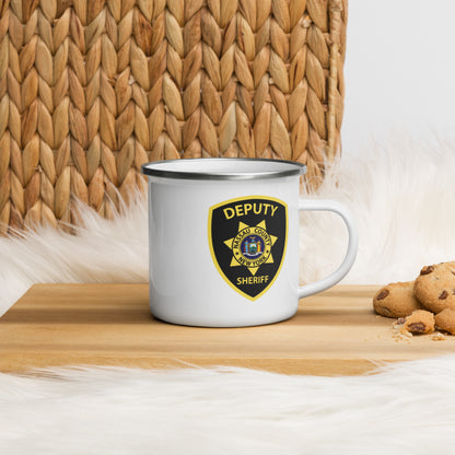 Nassau County Deputy Sheriff Enamel Mug