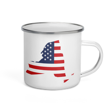Load image into Gallery viewer, New York State Enamel Mug