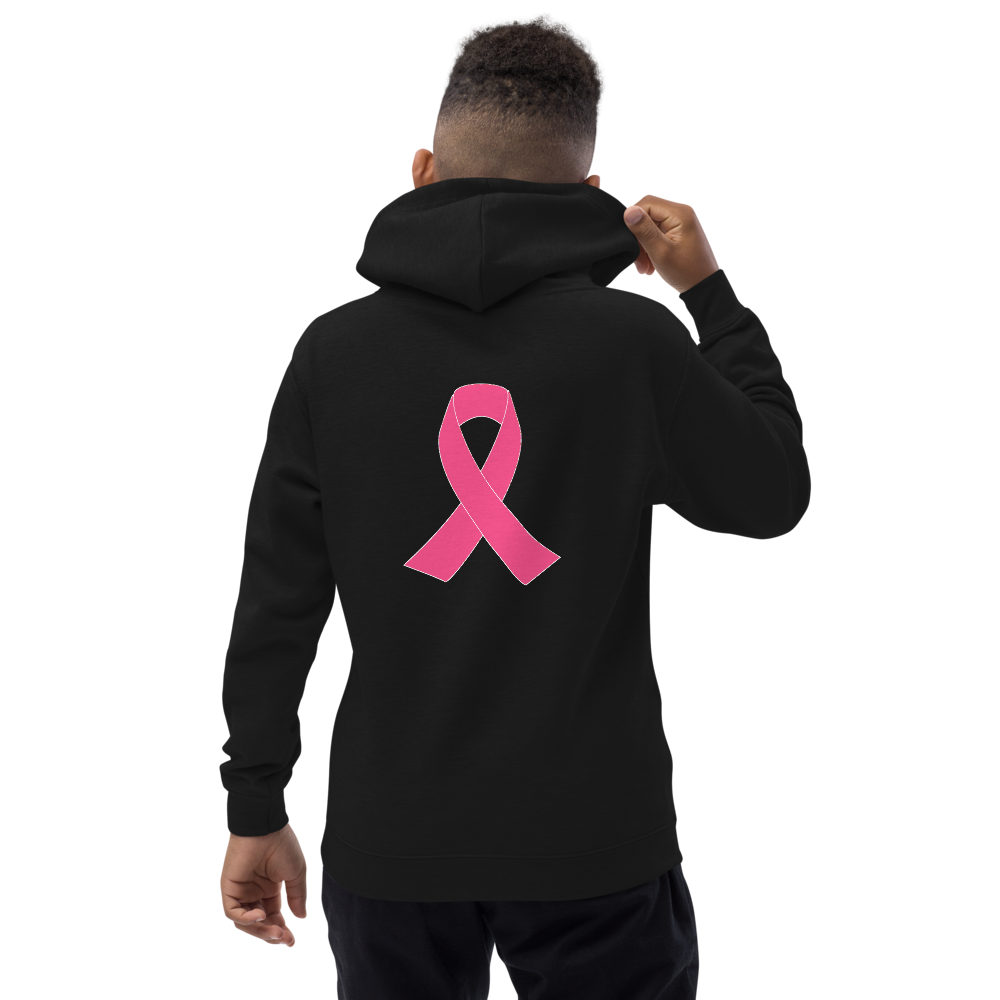 Nassau Deputy Breast Cancer Ribbon Kids Hoodie