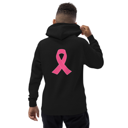 Nassau Deputy Breast Cancer Ribbon Kids Hoodie