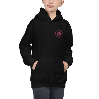 Nassau Deputy Breast Cancer Ribbon Kids Hoodie