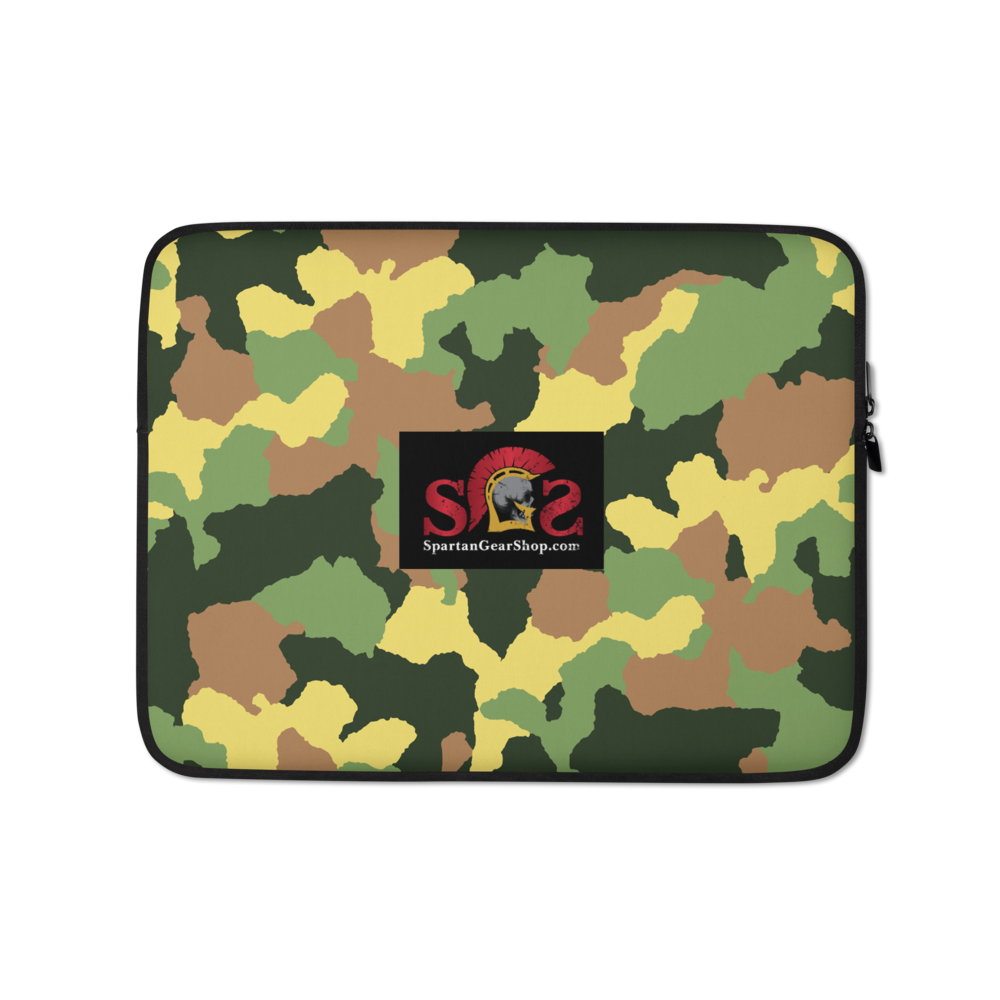 Woodland Camo Laptop Sleeve