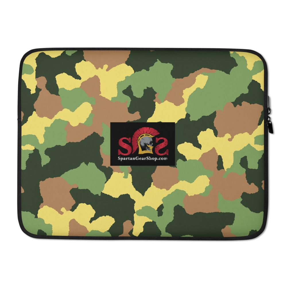 Woodland Camo Laptop Sleeve